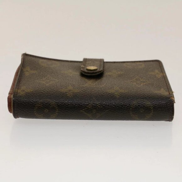 LOUIS VUITTON Monogram Porte Monnaie Billets Viennois Wallet M61663 Auth 50459 - Picture 9 of 14